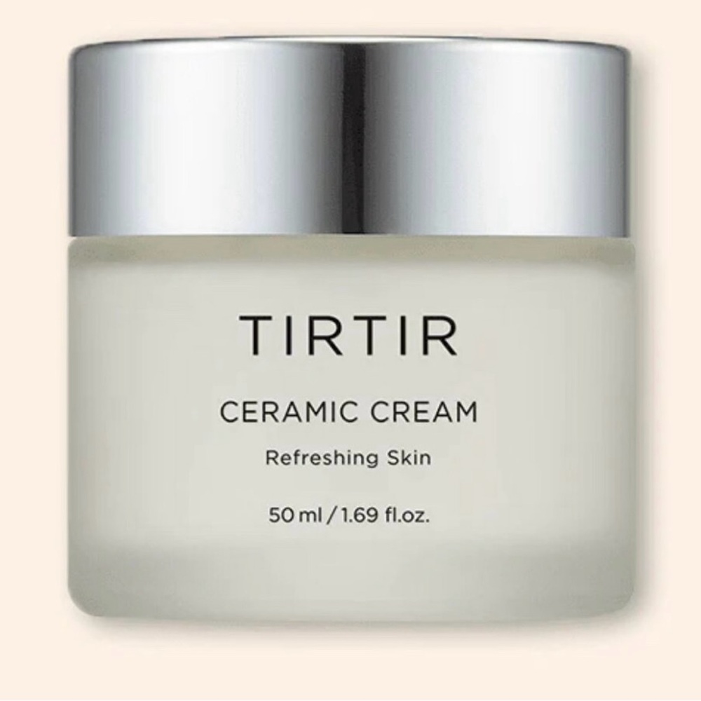 NEW TIRTIR Korean Glass Skin Care Ceramic Cream Moisturizer 50 ml K-Beauty